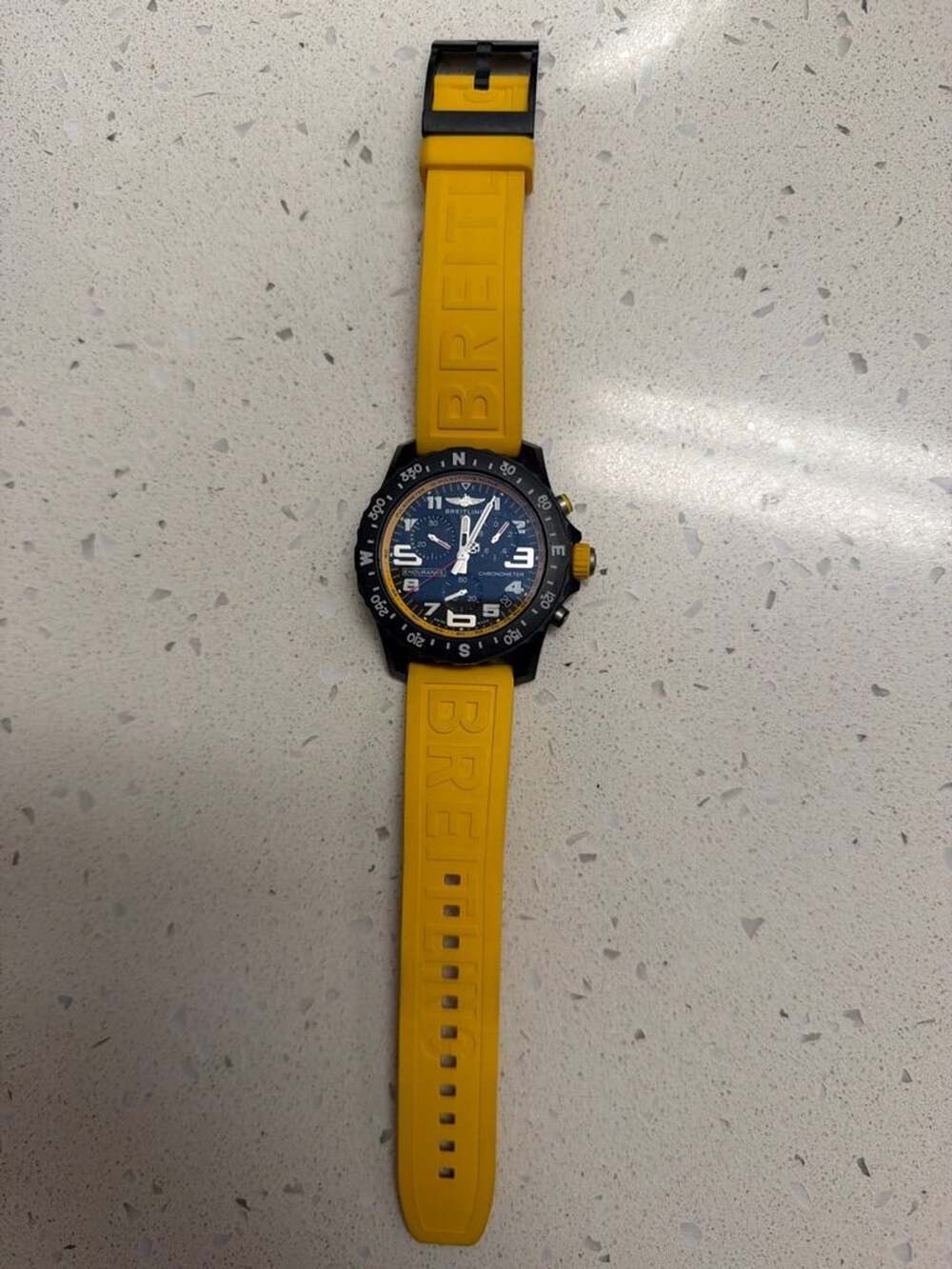 Breitling Endurance Pro Watch Yellow